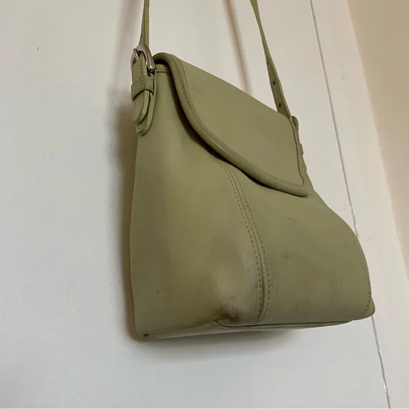 π Rare Vtg Coach Soho 4108 Pistachio Small Flap Costa Rica - Picture 2 of 16